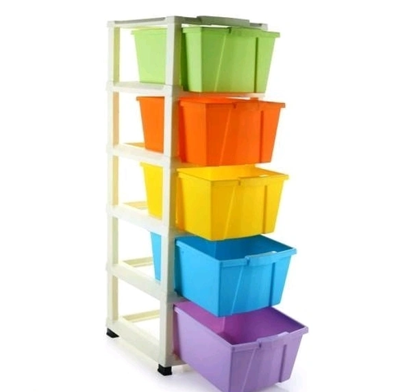 5XL NEW DRAWER, SIZE 5XL Platic Drawer, MULTIPURPOSE STORAGE BOX,BASKET AND BIN, MULTICOLOR