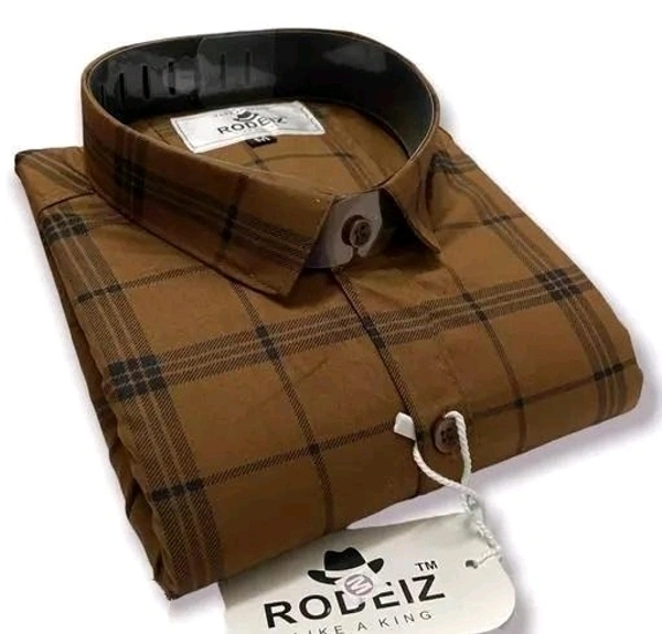 RODEIZ 3XL 4XL CHECKS SHIRT-Plus Size Also Available - XL