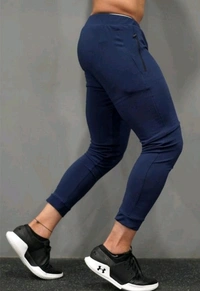 Solid Men Track Pants - Lucky Point, 30, Lycra