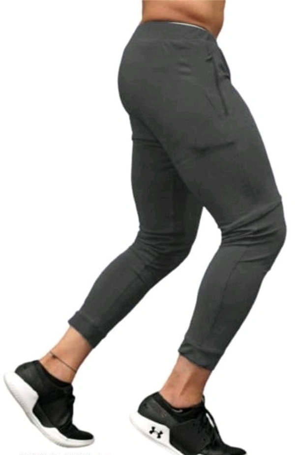 Solid Men Track Pants - Martini, 34, Lycra