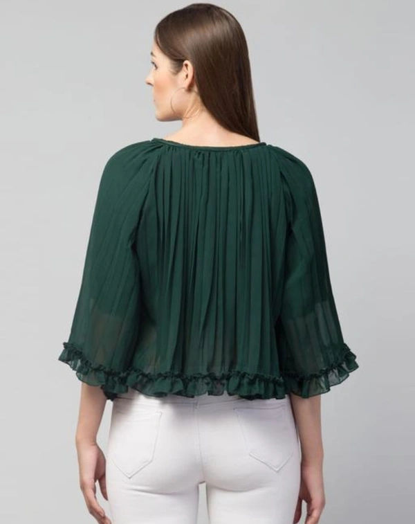 MAX Fancy Georgette Women Tops - Tom Thumb, S, Georgette