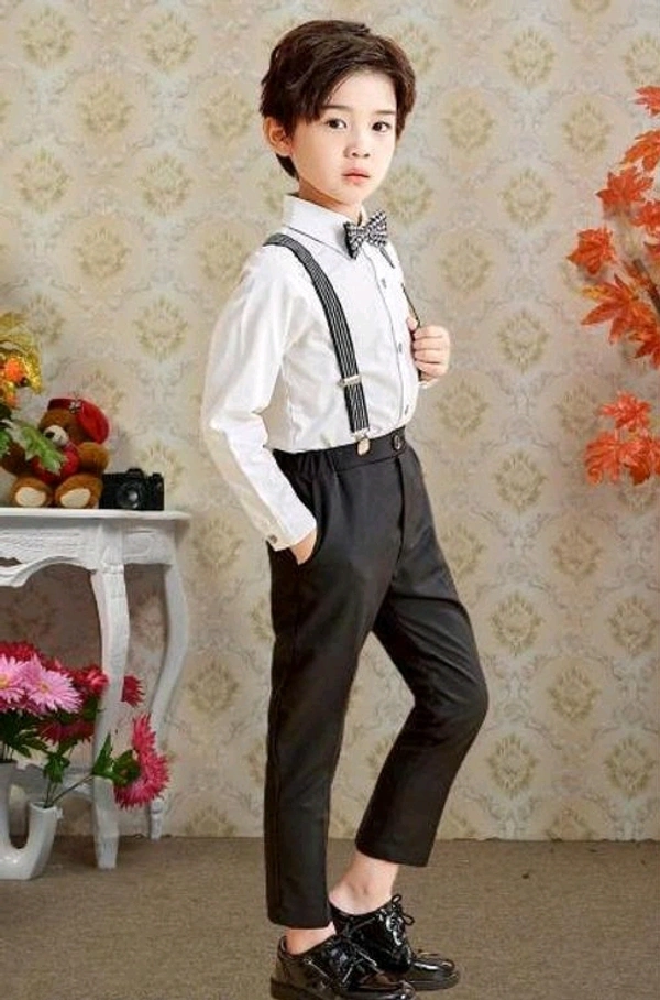 Cotton Blend  Natu Natu Song Dress For Boys - 12-18 Months