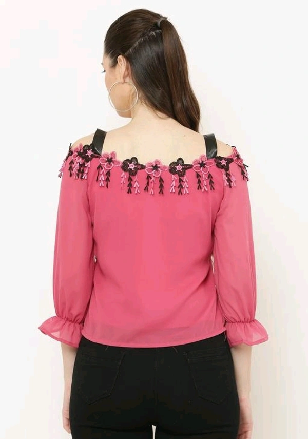 Georgette  STYLISH TOPS FOR WOMENS - XS