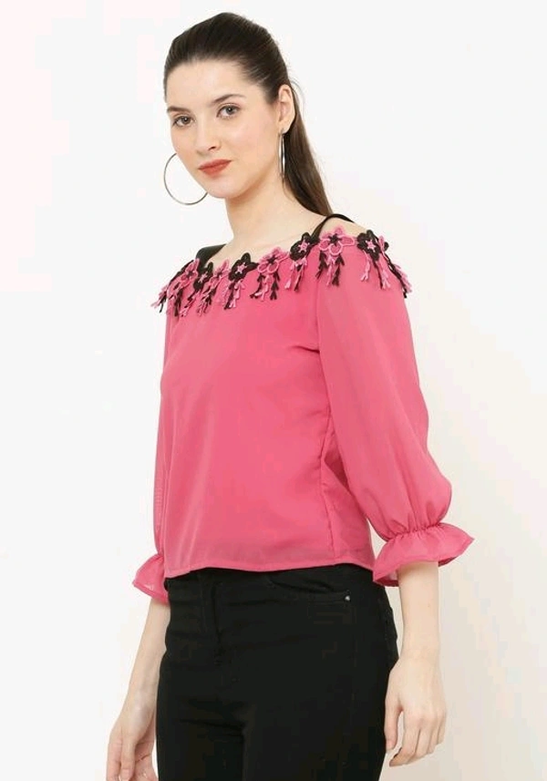 Georgette  STYLISH TOPS FOR WOMENS - XS
