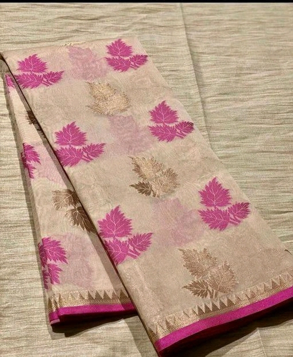 Cotton Blend  COTTON SILK SAREE - Sorrell Brown, Free Size