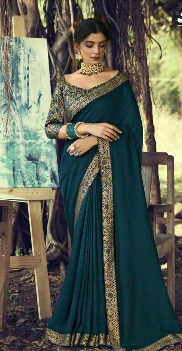Kanjivaram  fabulous attractive kanjivaram saree with heavy finished - Free Size