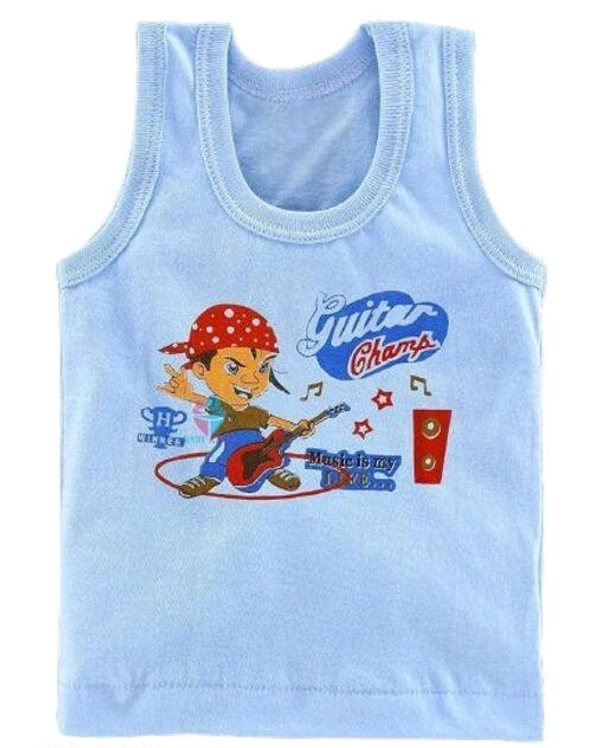 Cotton Blend  Boys Multicolor Cotton Innerwear - 6-9 Months