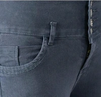 Denim  CORPONIX WOMEN'S SKINNY FIT JEANS ROUND POCKET - 30