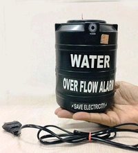 Water Overflow Alarm  - Black