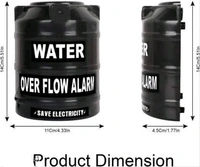 Water Overflow Alarm  - Black