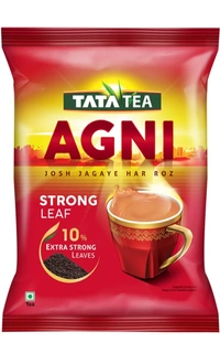 Tata TATA Agni Strong Leaf Black Tea Pouch (Chai Patti) - Red, Black Tea, 1KG