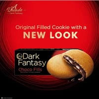 Sunfeast Dark Fantasy Choco Fills, Original Filled Cookies - Box, 75gram