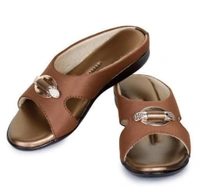 KM FOOTWEAR LHP Km New Looking Woman And Girls Fashion Flats Sandals Latest Fashion Stylish Sandals And Slippers - Bourbon, IND-9, Sandals And Sleepers