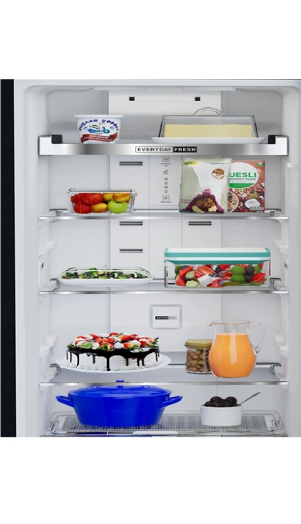 Whirlpool 259 L Frost Free Double Door 2 Star Refrigerator (Crystal Black, IF INV ELT 305GD CRYSTAL BLACK (2S)-N) - Black, Refrigerator, 40kg
