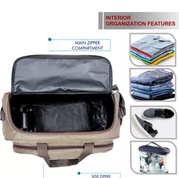MB Fashion Combo Set of 3 Luggage Bag - (54 Cm) Unisex Expandable Flate... - Olive, S M L (Combo), Duffle Bag