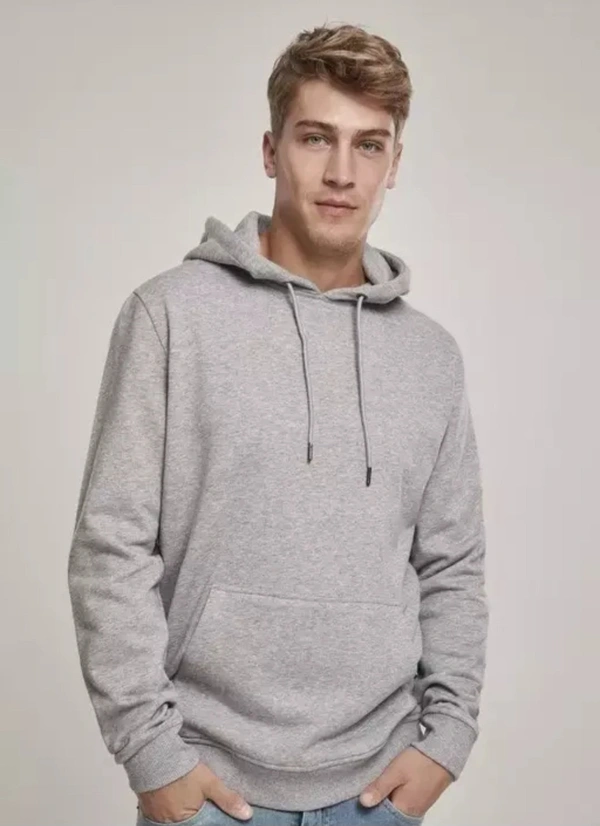 TE SAHA TX KEESOR Men Sweatshirt Men Jacket Men Cotton Hooded Neck Sweatshirt - Silver, M, 350(g)