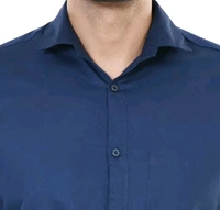 Cotton Blend  YOUTH FIRST SOLID SHIRT  - L