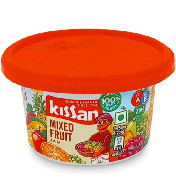 KISSAN Kissan Mix Fruit Jam  - Red, 90 Gram, JAM