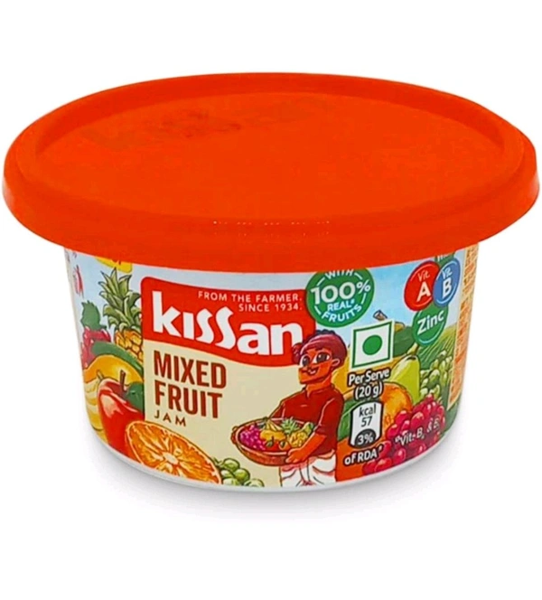 KISSAN Kissan Mix Fruit Jam  - Red, 90 Gram, JAM
