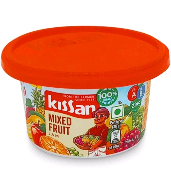 KISSAN Kissan Mix Fruit Jam  - Red, 90 Gram, JAM