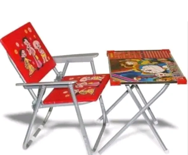 Study Table For Kids  - Red, Free Size