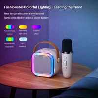 TRENDING PRODUCT  Wireless Karaoke Speaker with 2 Mike (Bluetooth Speaker  - White