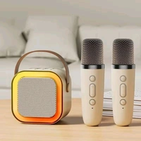 TRENDING PRODUCT  Wireless Karaoke Speaker with 2 Mike (Bluetooth Speaker  - White