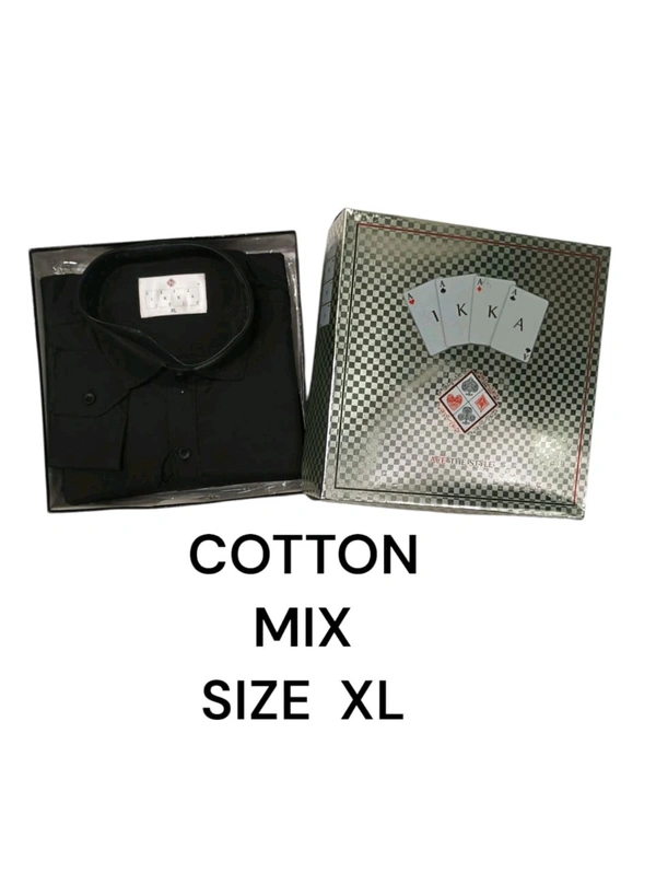 Mix Cotton  IKKA Premium Cord Fabric Shirt - M