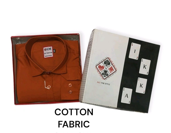 Cotton Blend IKKA Premium Cord Fabric Shirt - XL
