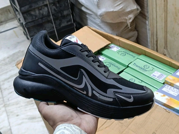 Pro Max  Dynamic Shadow Runner UltraFlex ProMax Sports Sneakers Shoes For men - IND-7, Black