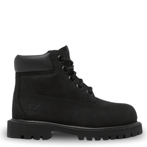 Genuine Leather Boots Black - UK 7