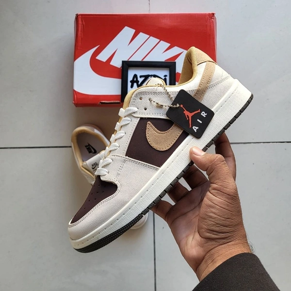 DUNK LOW NEXT NATURE BROWN - UK 7