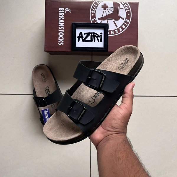BIRKENSTOCK ARIZONA BLACK - UK 6