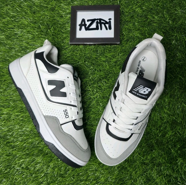 NB 550 GREY BLACK - UK 10