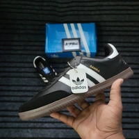 Samba Black - UK 6