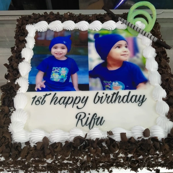 Black Forest With Photo -2 Kgs
