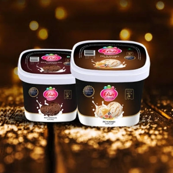 Kiwi Ice Cream Chocolate 2x1L