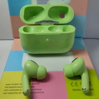 Airpods Pro Bluetooth Earphones - Green, Free Size