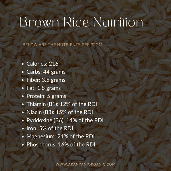 Brown Basmati Rice  - 1 Kg