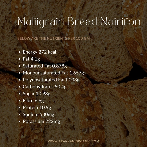 Multigrain Bread  - 400 Gm