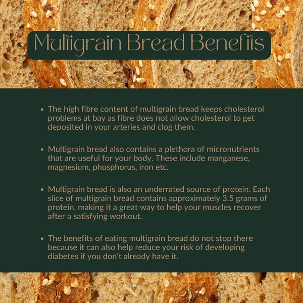 Multigrain Bread  - 400 Gm