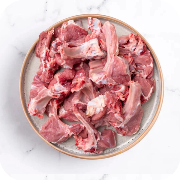 Mutton Curry Cut (Medium Pcs) - 1Kg