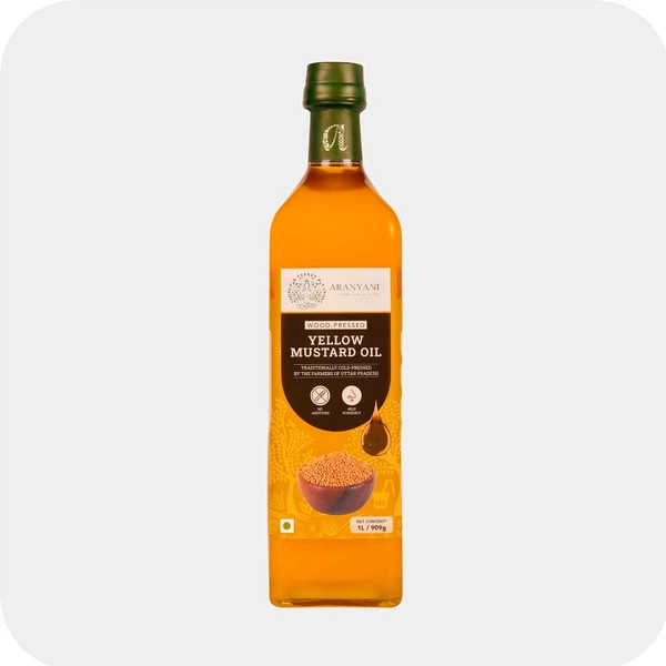 Wood-Pressed Yellow Mustard Oil - 2L
