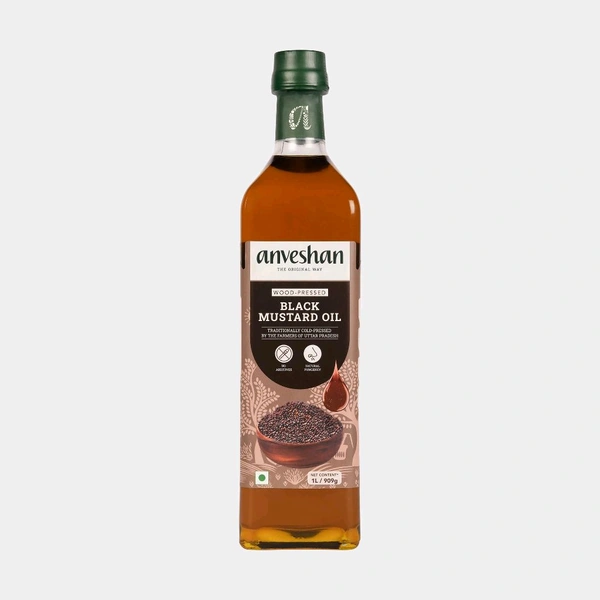 Wood-Pressed Black Mustard Oil - 2 L