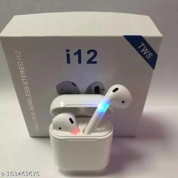  iPod TWS i12 Earpods Bluetooth Wireless 