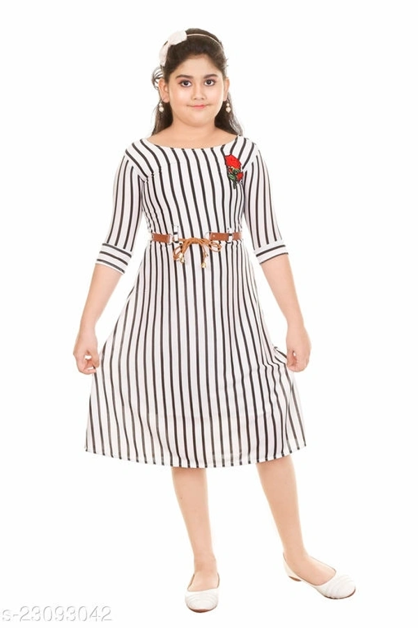 Princess Black Party Frocks & Dresses  - 6-7 Years