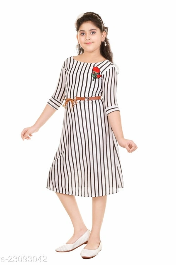 Princess Black Party Frocks & Dresses  - 6-7 Years