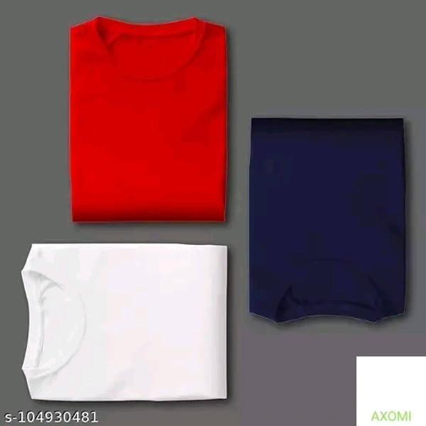 Men 3 Shirts  - M