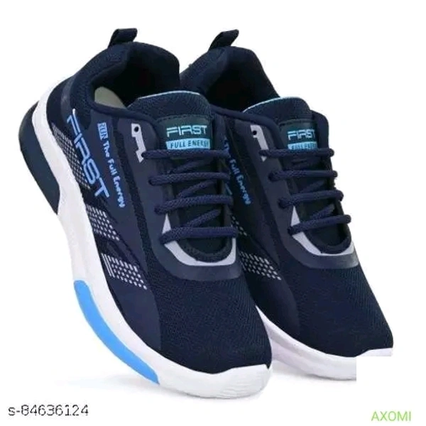 ARS NAVY BLUE SPORT SHOES - IND-6