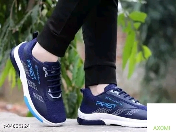 ARS NAVY BLUE SPORT SHOES - IND-9